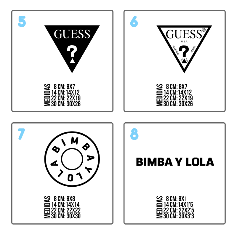 Pegatinas Para Ropa Diseños Materiales Básicos
