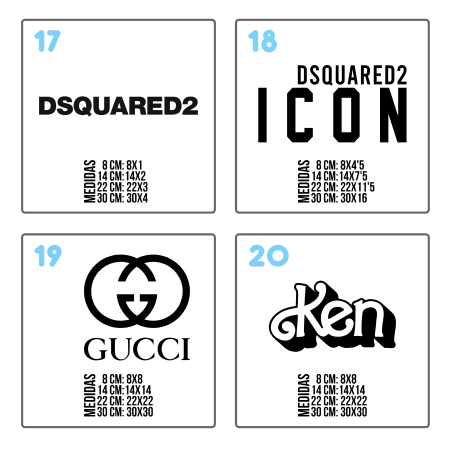 Pegatinas Para Ropa Diseños Materiales Básicos