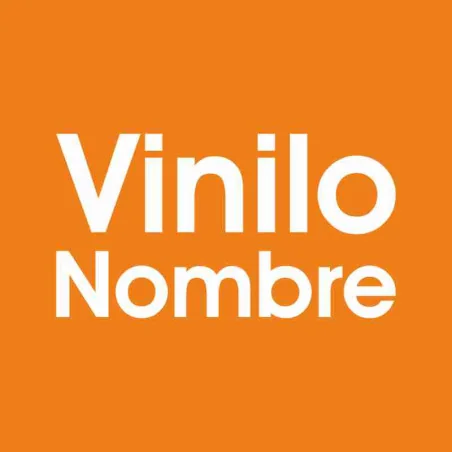 PEGATINA PARA ROPA NOMBRE - COLORES DELUXE