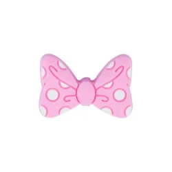 ENTREPIEZA SILICONA LAZO MINNIE - ROSA