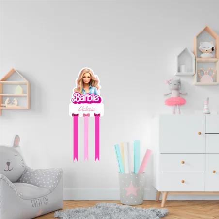 PORTA LAZOS PERSONALIZADO - BARBIE PELAZO 