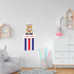 PORTA LAZOS PERSONALIZADO - MOSCHINO