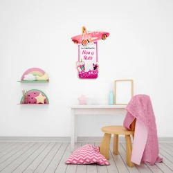 LETRERO DE MADERA - BARBIE 2