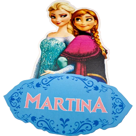 LETRERO DE MADERA - FROZEN