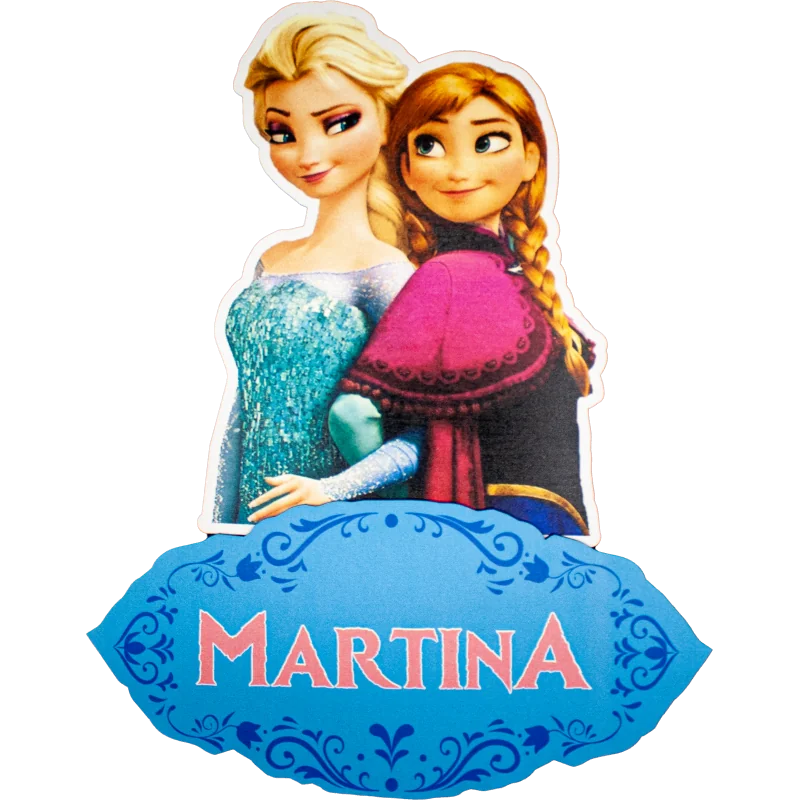 LETRERO DE MADERA - FROZEN
