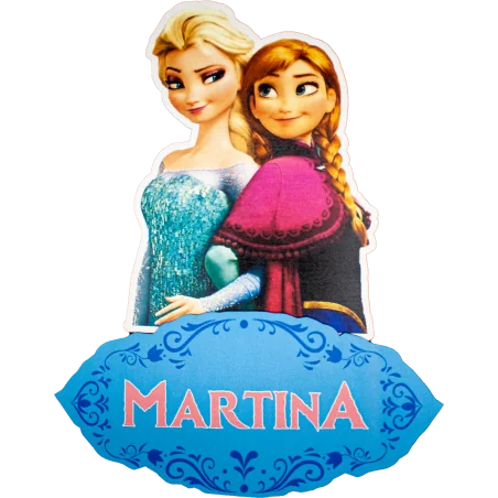 LETRERO DE MADERA - FROZEN