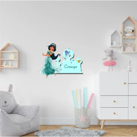 LETRERO DE MADERA - JASMINE