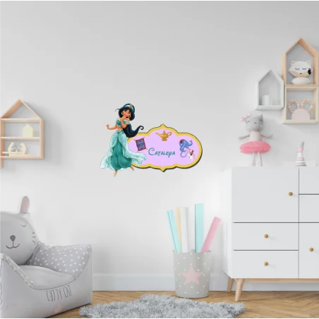 LETRERO DE MADERA - JASMINE 2