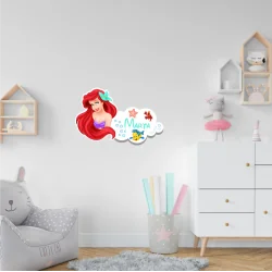 LETRERO DE MADERA - SIRENITA