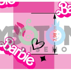 ¡PREVENTA! Tela Barbie Vichy - 145cm/ancho 2