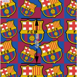 ¡PREVENTA! Tela Barça Barcelona - 150cm/ancho 2