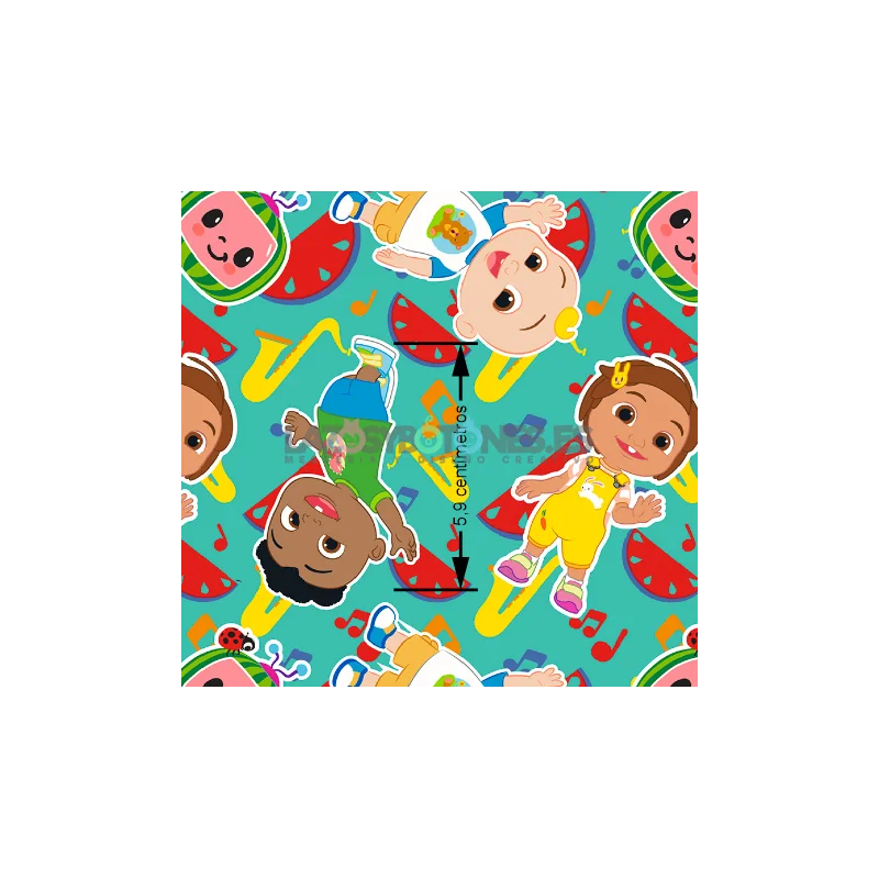 ¡PREVENTA! Tela Cocomelón - 150cm/ancho