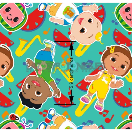 ¡PREVENTA! Tela Cocomelón - 150cm/ancho