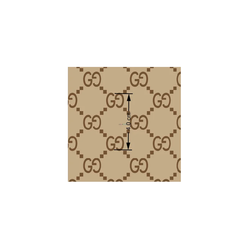 ¡PREVENTA! Tela Gucci Camel - 150cm/ancho