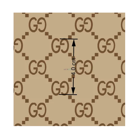 ¡PREVENTA! Tela Gucci Camel - 150cm/ancho