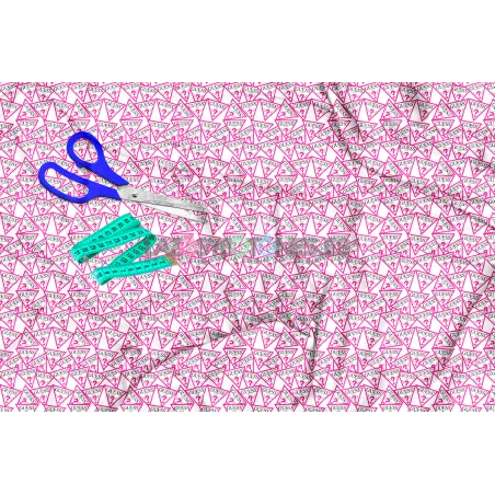 ¡PREVENTA! Tela Guess Fucsia - 150cm/ancho