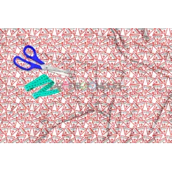 ¡PREVENTA! Tela Guess Rojo - 150cm/ancho