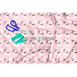 ¡PREVENTA! Tela Karl Lagerfeld Rosa - 150cm/ancho