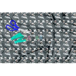 ¡PREVENTA! Tela Karl Lagerfeld Gris - 150cm/ancho