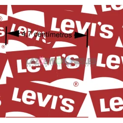 ¡PREVENTA! Tela Levis Azul - 150cm/ancho 2