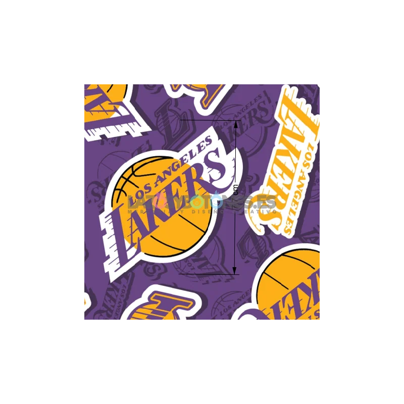 ¡PREVENTA! Tela Lakers - 150cm/ancho
