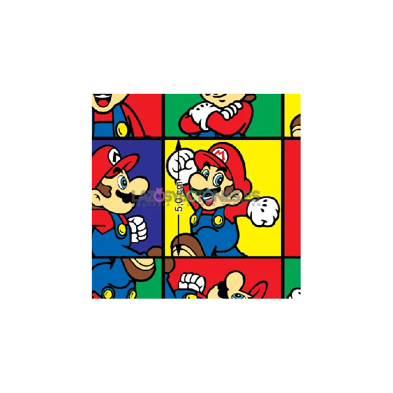 ¡PREVENTA! Tela Mario Bros - 150cm/ancho