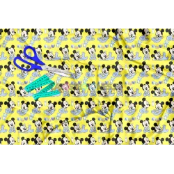 ¡PREVENTA! Tela Mickey Baby Amarillo - 150cm/ancho