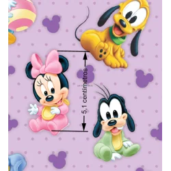 ¡PREVENTA! Tela Mickey Baby y Amigos - 150cm/ancho 2