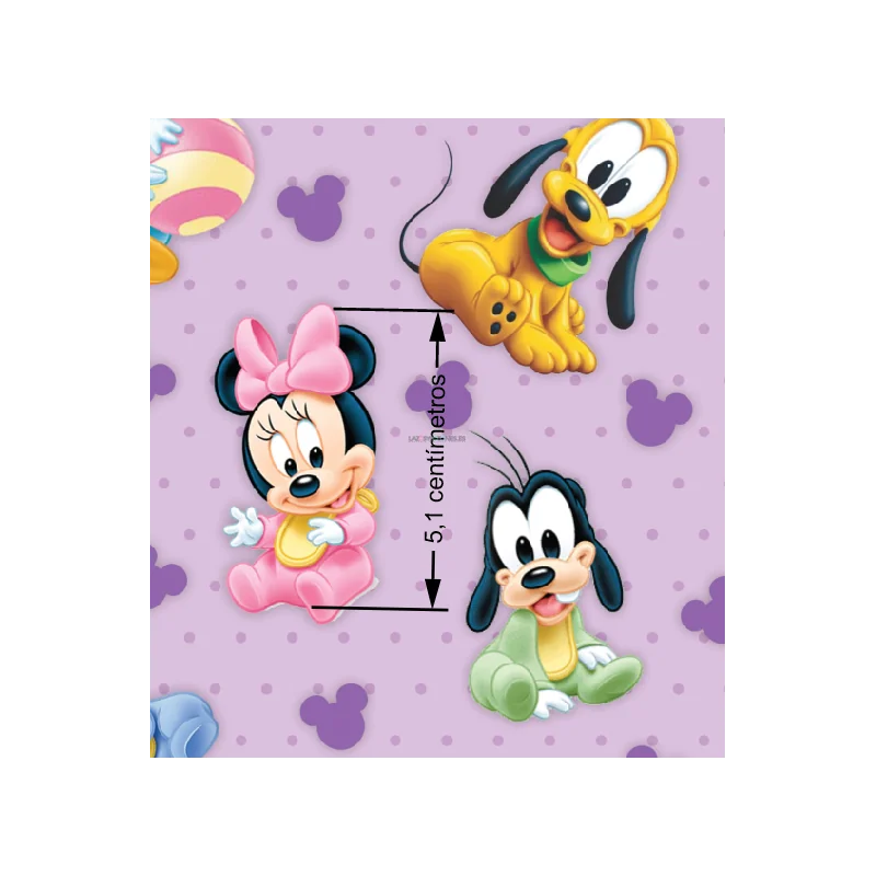 ¡PREVENTA! Tela Mickey Baby y Amigos - 150cm/ancho