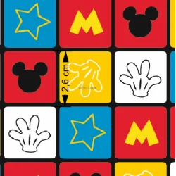 ¡PREVENTA! Tela Mickey logo - 150cm/ancho 2