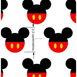¡PREVENTA! Tela Mickey Mouse Azul - 150cm/ancho 2