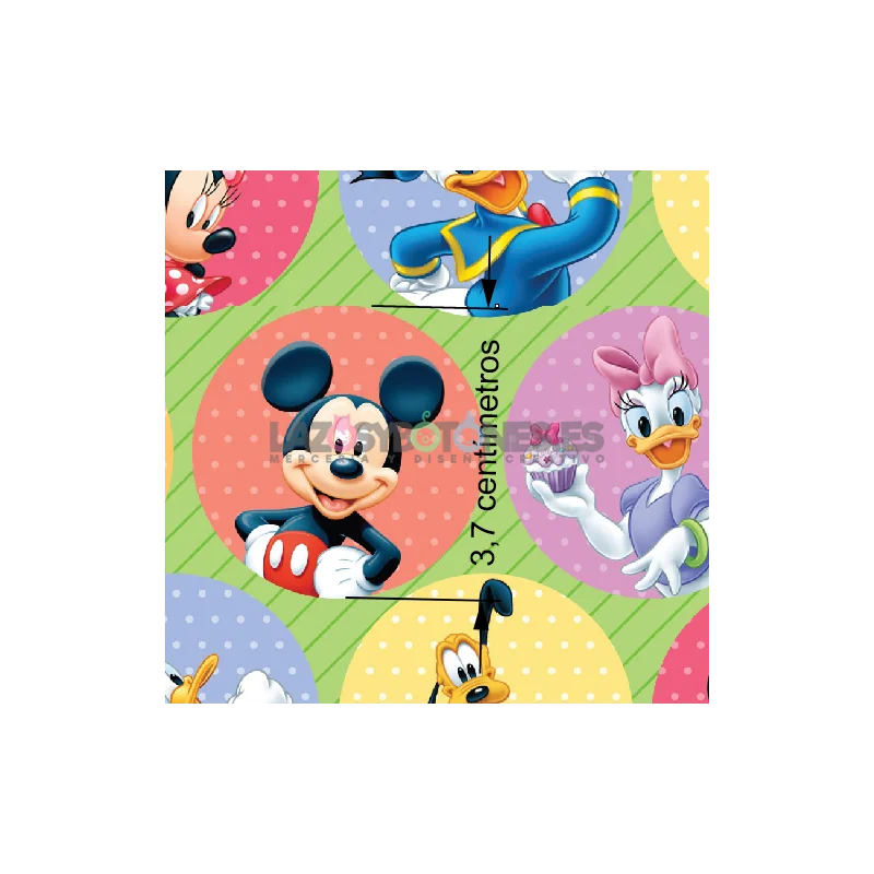¡PREVENTA! Tela Mickey y Amigos Lunares - 150cm/ancho