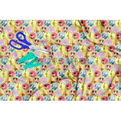 ¡PREVENTA! Tela Mickey y Amigos Lunares - 150cm/ancho