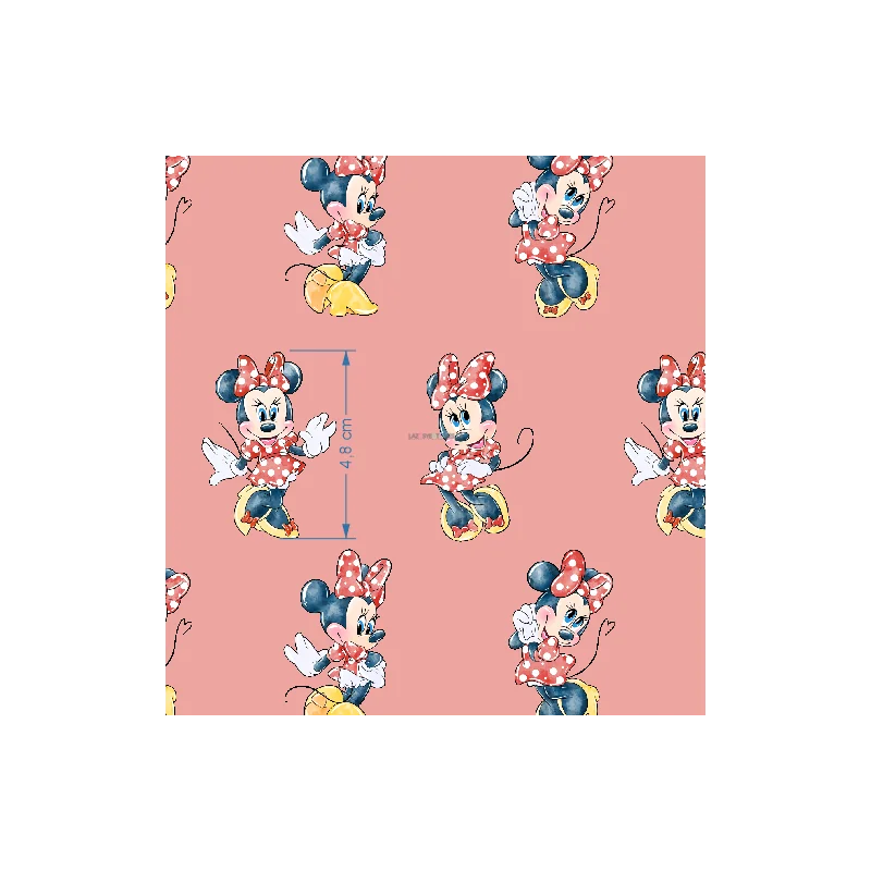 ¡PREVENTA! Tela Minnie Mouse - 150cm/ancho