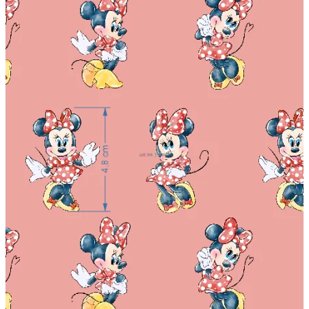 ¡PREVENTA! Tela Minnie Mouse - 150cm/ancho