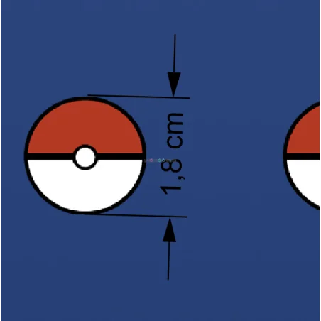 ¡PREVENTA! Tela Pokemon - 150cm/ancho