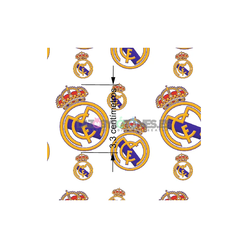 ¡PREVENTA! Tela Real Madrid - 150cm/ancho