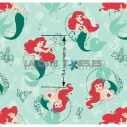 ¡PREVENTA! Tela Sirenita - 150cm/ancho 2