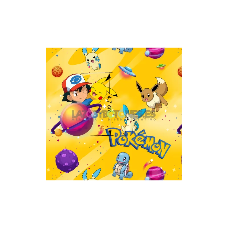 copy of ¡PREVENTA! Tela Pokemon 2 - 150cm/ancho