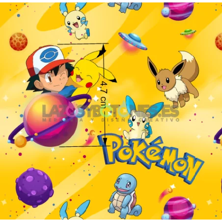 copy of ¡PREVENTA! Tela Pokemon 2 - 150cm/ancho