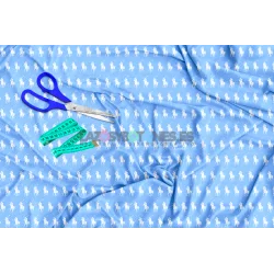 ¡PREVENTA! Tela Polo RL Azul/Blanco - 150cm/ancho