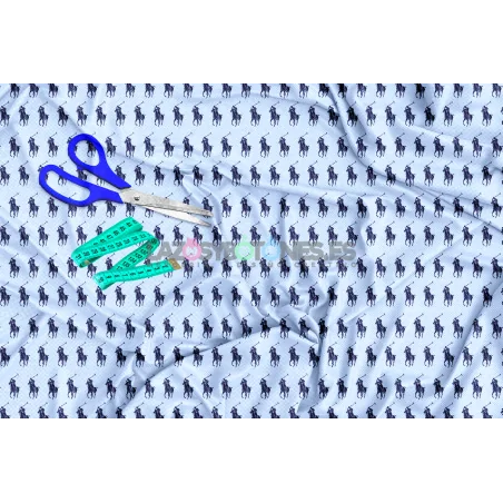 ¡PREVENTA! Tela Polo RL Azul/Marino - 150cm/ancho