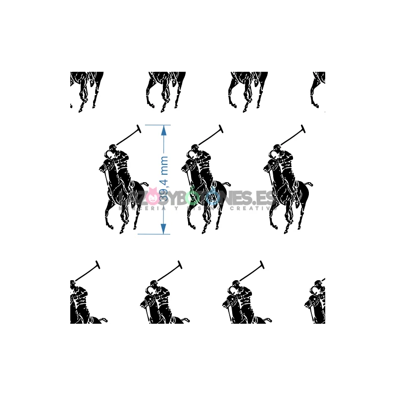 ¡PREVENTA! Tela Polo RL Azul/Marino - 150cm/ancho