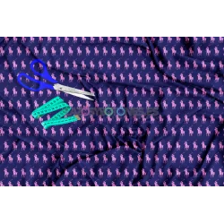 ¡PREVENTA! Tela Polo RL Marino/Rosa - 150cm/ancho