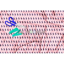 ¡PREVENTA! Tela Polo RL Rosa/Marino - 150cm/ancho