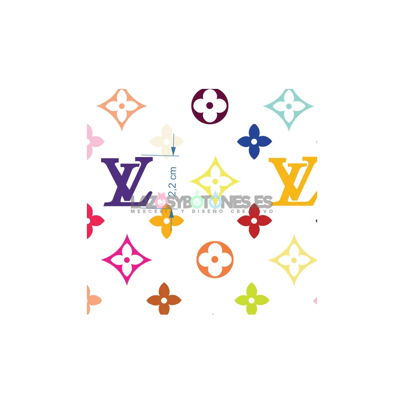 ¡PREVENTA! Tela LV Colores - 150cm/ancho