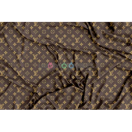 ¡PREVENTA! Tela LV Marrón/Camel - 150cm/ancho