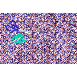 Tela Atlético de Madrid - 150cm/ancho