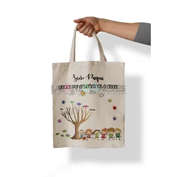 BOLSA PERSONALIZADA PROFESORES - HUELLAS