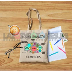 BOLSA PERSONALIZADA PROFESORES - CEREBRO